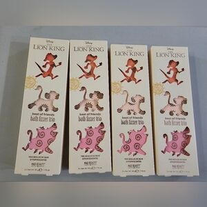Disney Lion King Best of Friends Bath Fizzer Trio - Pink and Cream